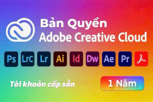 Mua tài khoản Adobe Photoshop Bản Quyền - Full 20 App Giá Rẻ